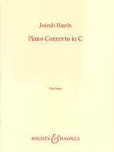 Piano Concerto in C Major piano sheet music cover